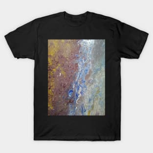 Milky Way - Original Acrylic Pinting on Canvas T-Shirt